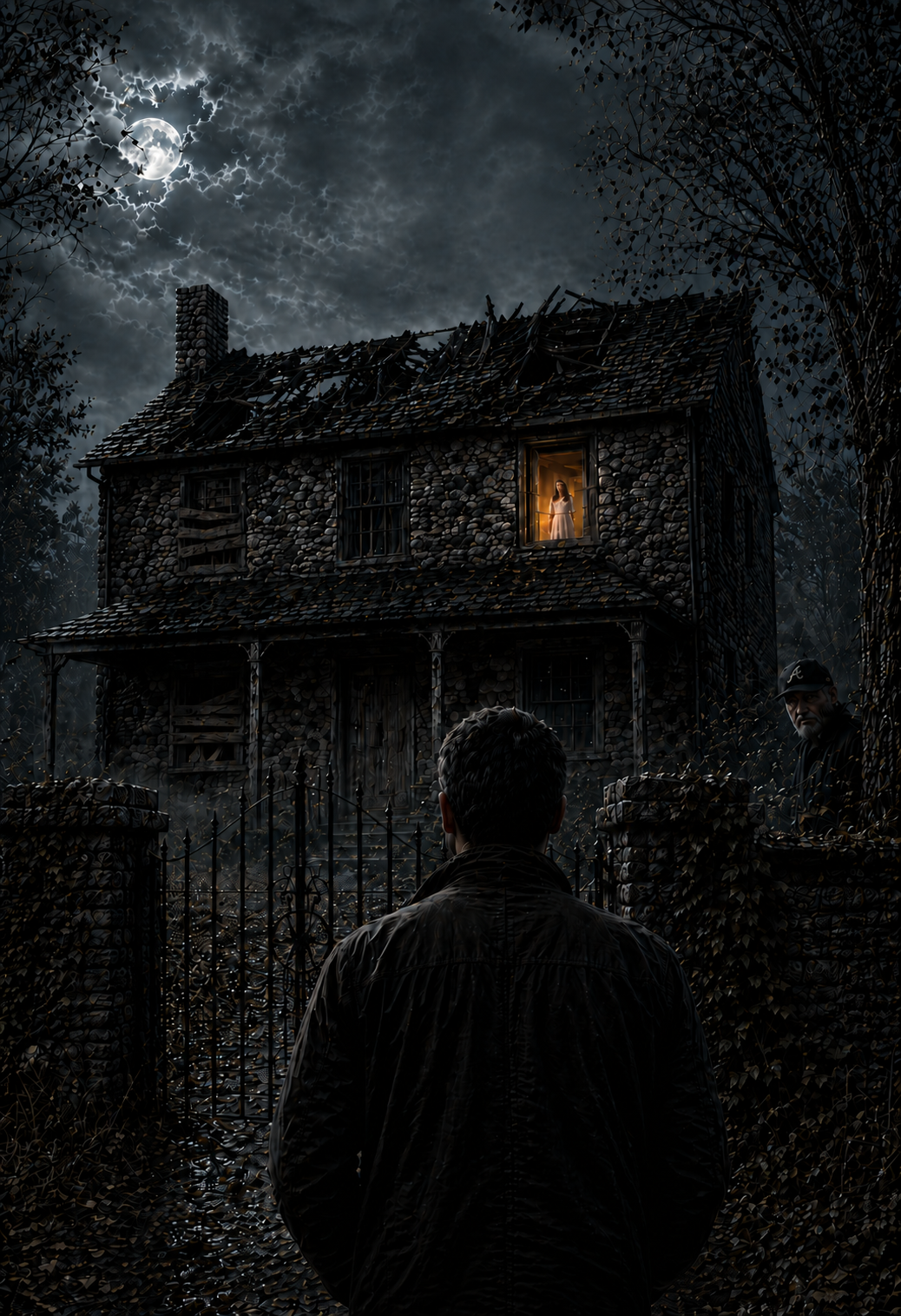 The house at night